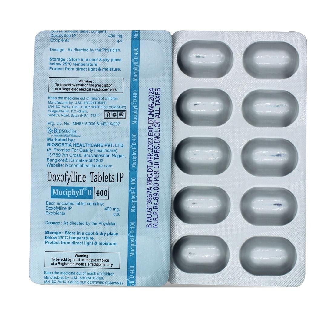 MUCIPHYLL-D400 TAB